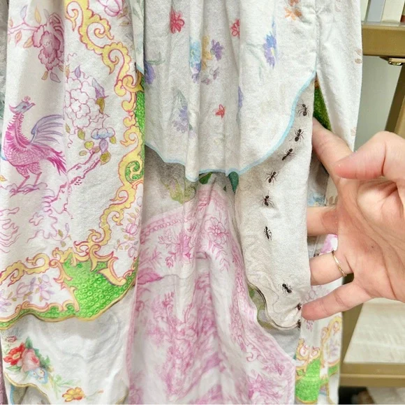 Rachel Antonoff Mindy China Plates Midi Dress - Picture 8 of 12